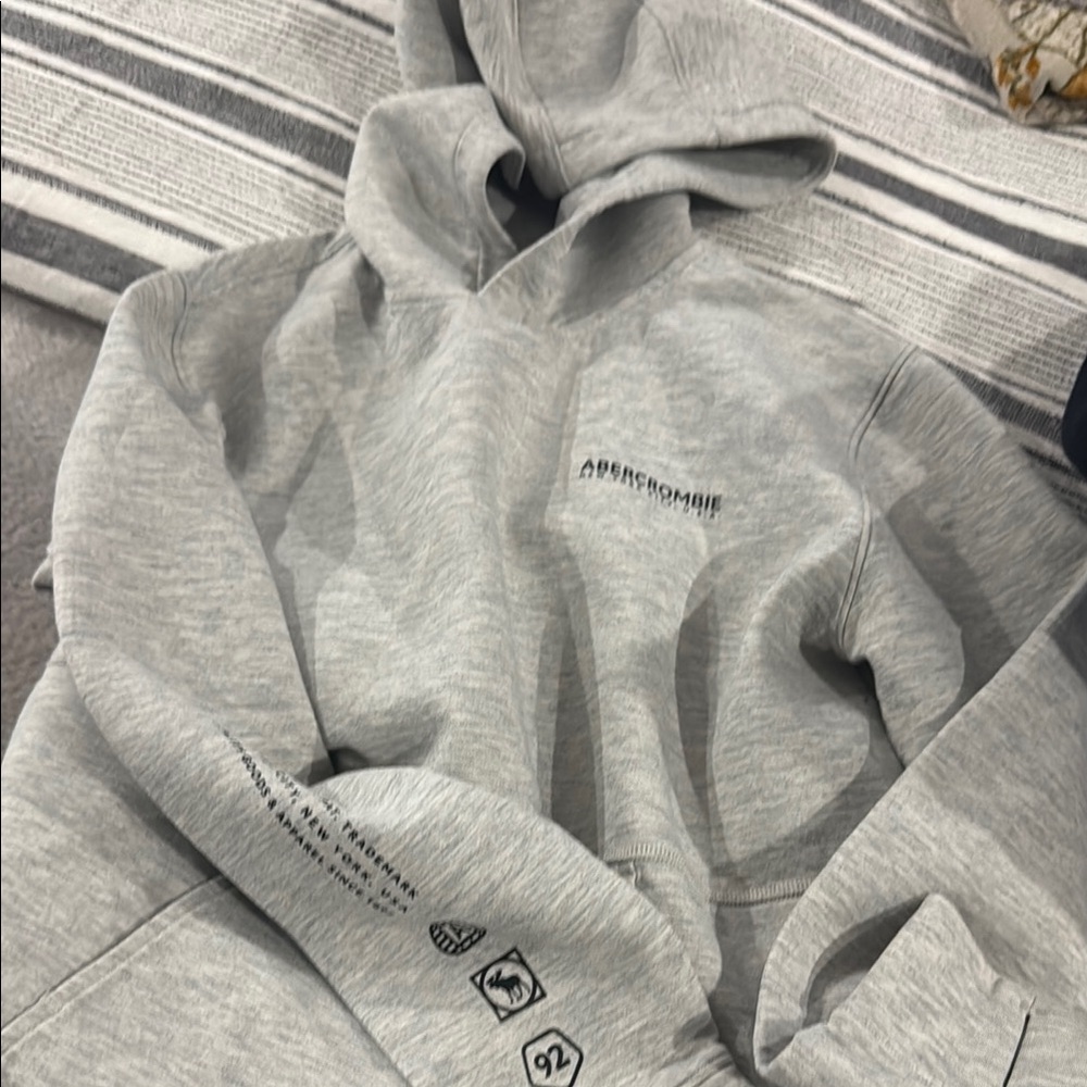 Abercrombie & Fitch Gray Hoodie for kids